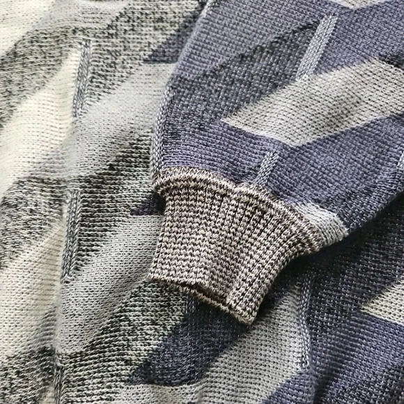 Vintage St Croix Men's Knit Sweater Coogi Style Biggie Cosby L Made USA - Picture 5 of 16